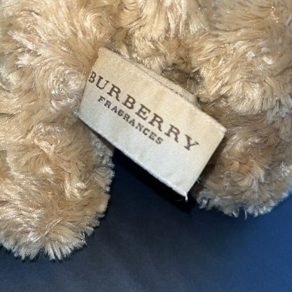 Burberry Fragrances Plush Teddy Bear With Hat Collectors Item 2006 Retired HTF - Picture 9 of 12